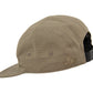 5-Panel-Cap von Jumping Bird in oliv mit sportivem Frontpatch und weicher, unverstärkter Passform für hohen Tragekomfort