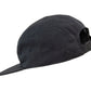 5-Panel-Cap von Jumping Bird in schwarz mit sportivem Frontpatch und weicher, unverstärkter Passform für hohen Tragekomfort