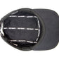 5-Panel-Cap von Jumping Bird in schwarz mit sportivem Frontpatch und weicher, unverstärkter Passform für hohen Tragekomfort