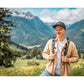 Baseball-Cap von Jumping Bird in Schwarz mit sportivem Frontpatch und seitlichem Logostick