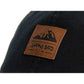 Dad Hat von Jumping Bird in Schwarz mit geprägtem Lederoptik-Patch vorn und weicher, unverstärkter Passform für hohen Tragekomfort