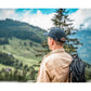 Dad Hat von Jumping Bird in Schwarz mit geprägtem Lederoptik-Patch vorn und weicher, unverstärkter Passform für hohen Tragekomfort