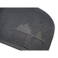 Snapback-Cap von Jumping Bird in Schwarz mit Ton-in-Ton-Stick vorn, Logostick seitlich und geradem Schirm